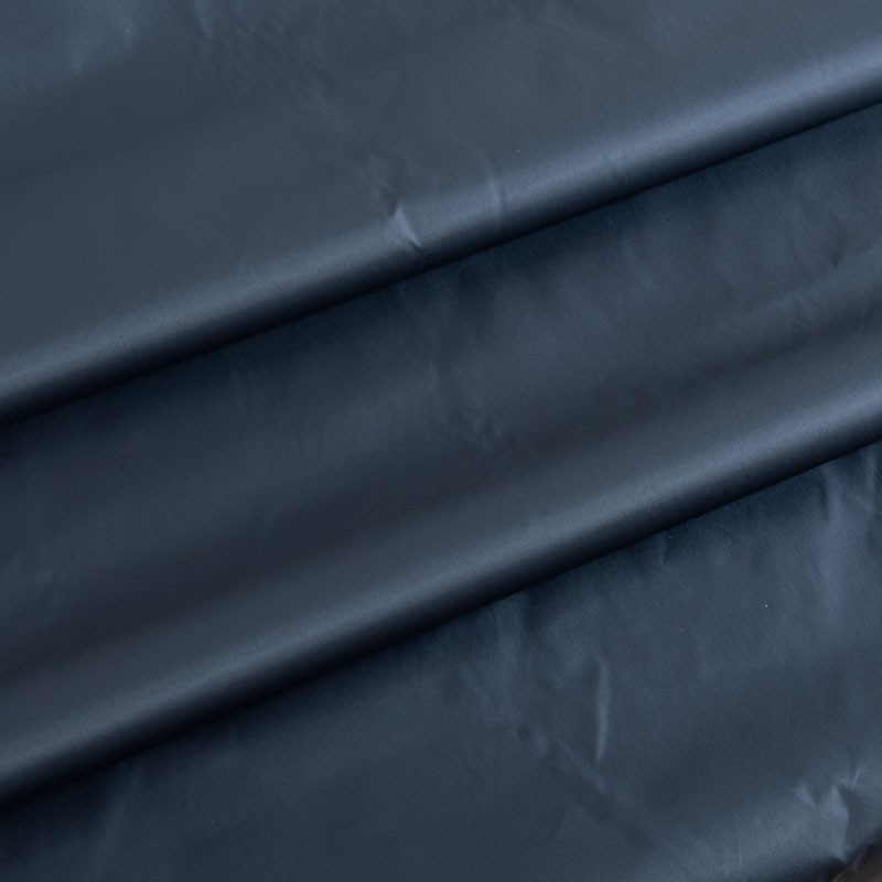 Tissu-polyester-déperlant-bleu-marine