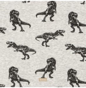 Sweaterstof-fleece-grijs-met-dinosaurus