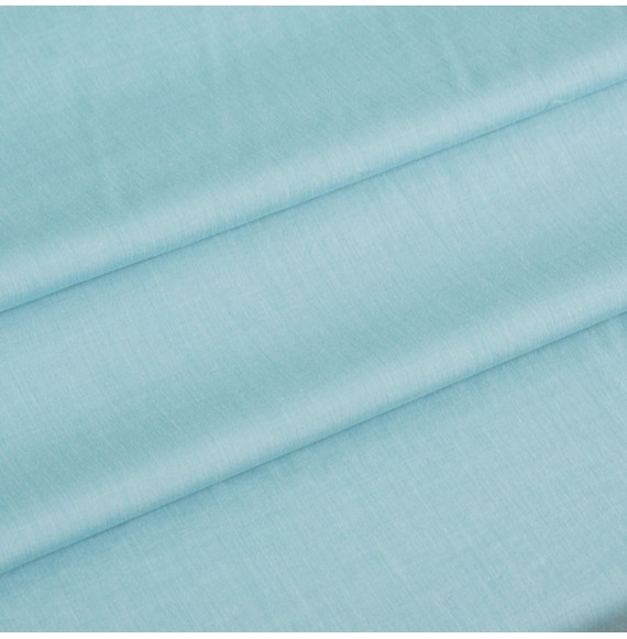 Tissu-300cm-drap-coton-turquoise
