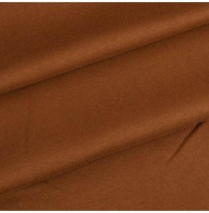 Tissu-sweatshirt-brossé-brun-tabac