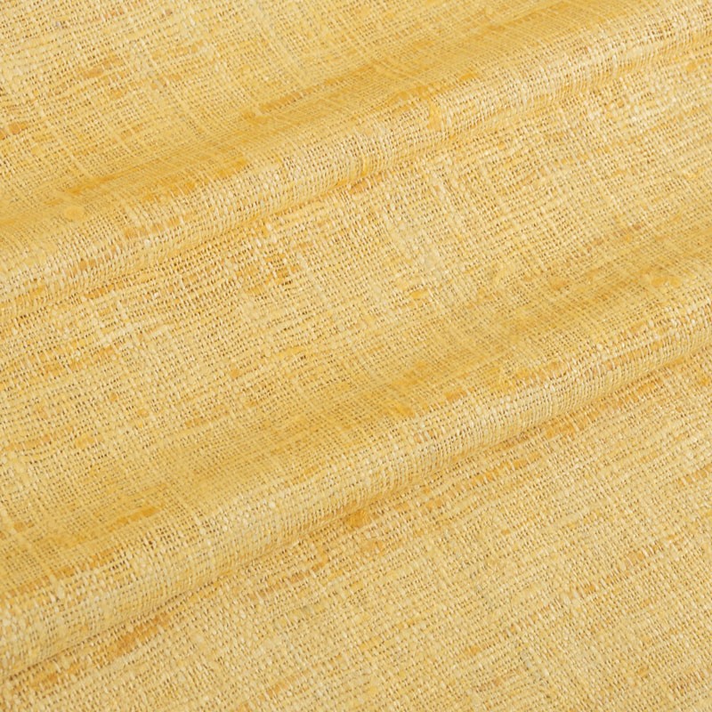 Tissu-soie-Sarasvati-jaune