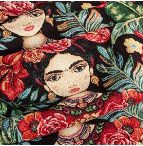 Tapijtwerk-Frida-Kahlo-horizontale-tekening