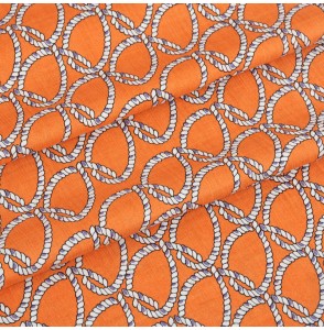 Tissu-coton-viscose-look-lin-orange-corde