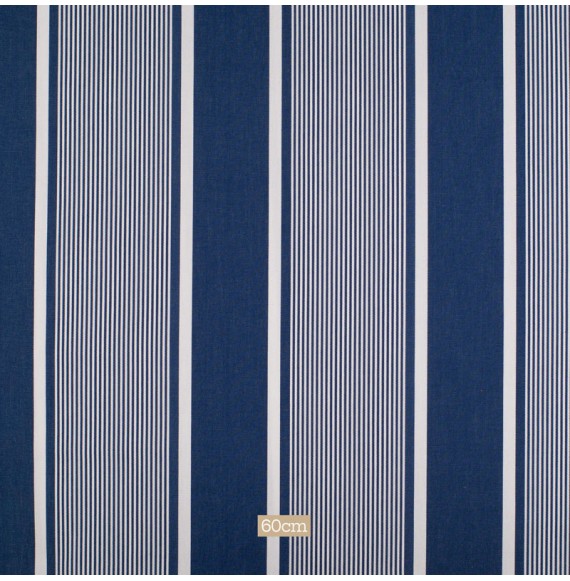Tissu-320cm-outdoor-rayure-bleu-marine