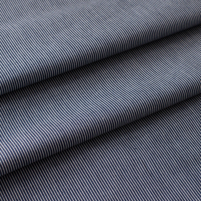 Jeans-stof-stretch-fijne-streep-blauw