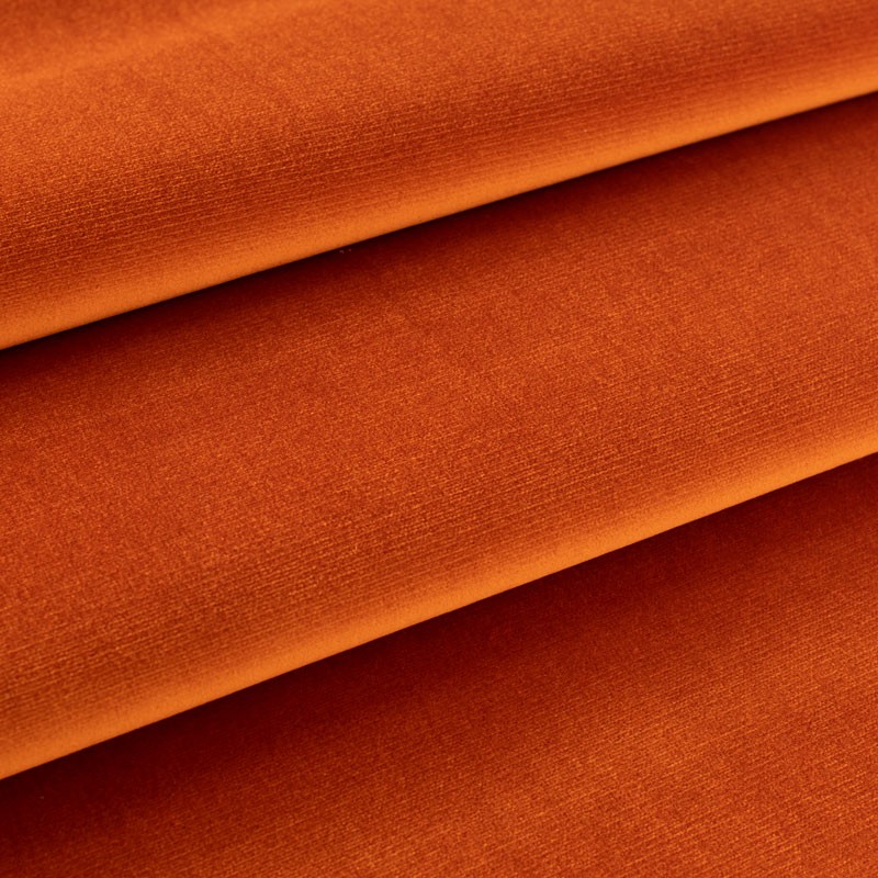 Tissu-velours-épais-orange