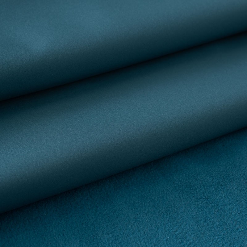 Tissu-softshell-bleu-pétrole