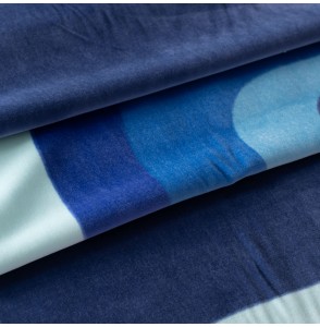 Tissu-velours-vintage-40cm-vague-truquoise-et-bleu-denim