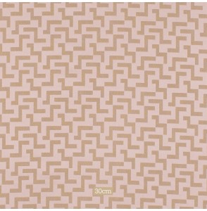 Tissu-jacquard-au-motif-géométrique-graphique-rose-poudré