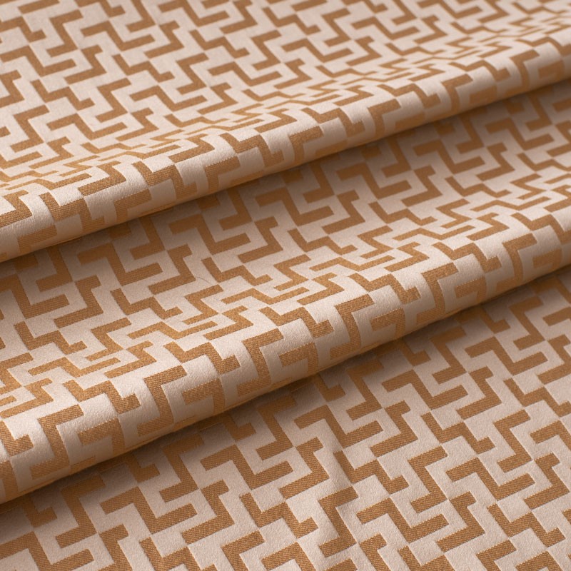 Tissu-jacquard-au-motif-géométrique-graphique-beige