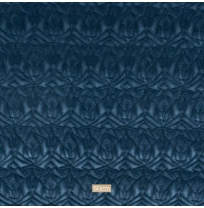 Decoratiestof-Fluweel-gewatteerd-jeansblauw
