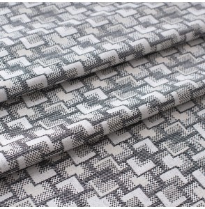 Tissu-ameublement-géométrique-moderniste-gris
