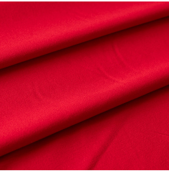 Tissu-jersey-lourd-milano-rouge