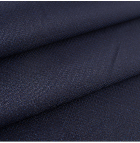 Middernachtblauwe-hoge-kwaliteit-wol-en-katoenen-stof