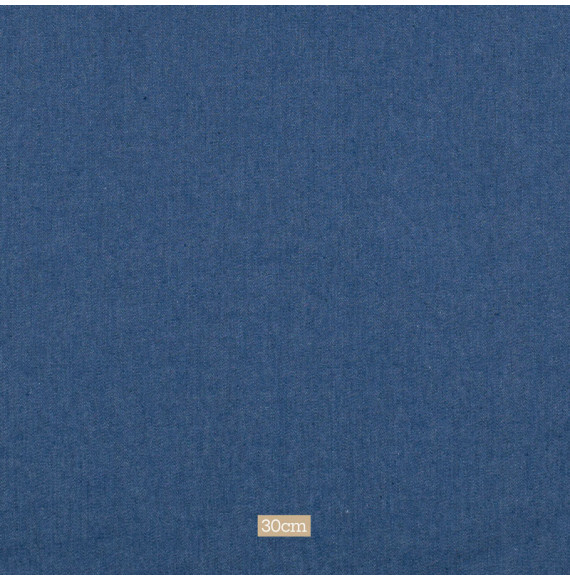 Tissu-jean's-bleu-doublé-mouton