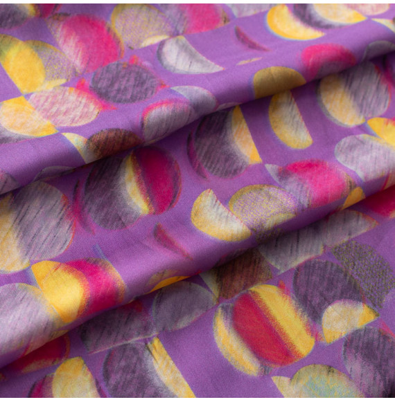 Tissu-satin-de-soie-utra-léger-haut-de-gamme-motif-tacheté-multicolore