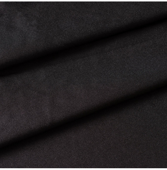 Tissu-280cm-polyester-noir