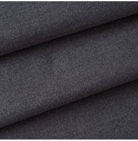 Tissu-polaire-aspect-laine-gris-foncé