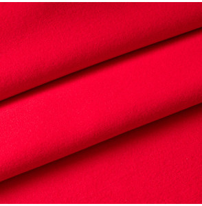 Fleece-stof-met-wol-look-rood