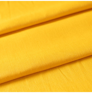 Tissu-lin-léger-jaune