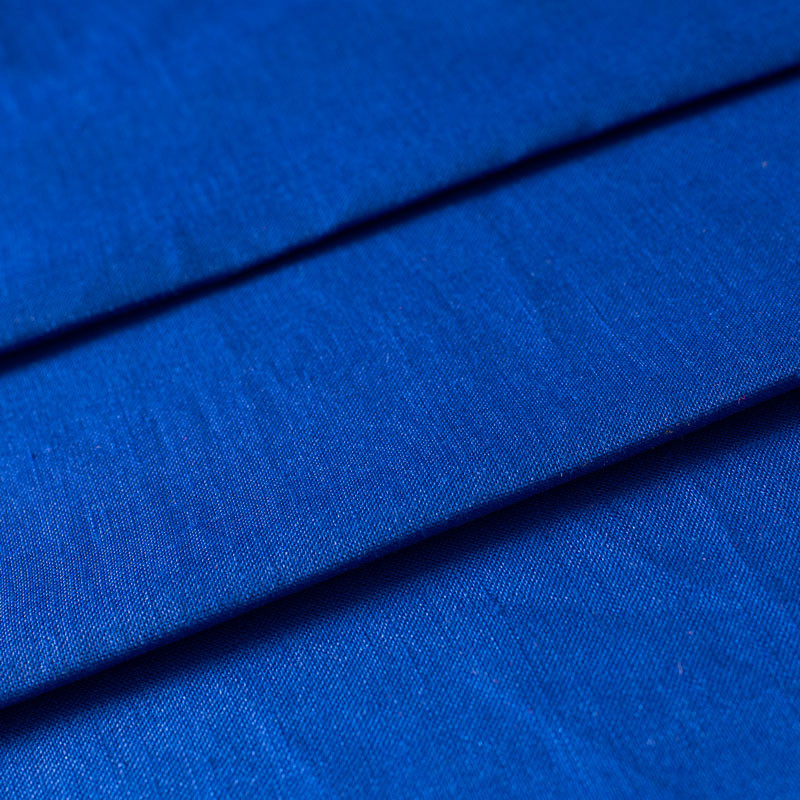 Tissu-lin-léger-bleu-cobalt
