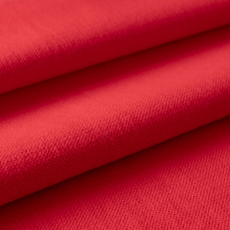Katoen-linnen-stof-licht-geborsteld-rood