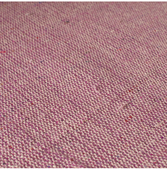 Tissu-bourette-de-soie-rose-multicolore