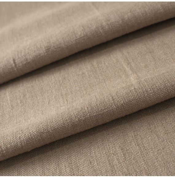 Tissu-lin-lavé-taupe-Washed-Linnen