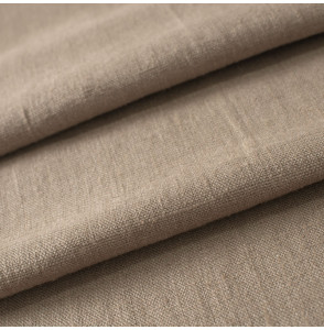 Tissu-lin-lavé-taupe-Washed-Linnen