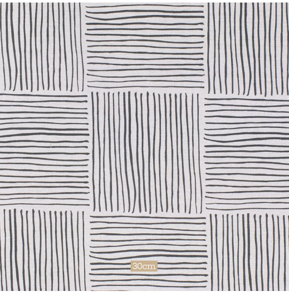 Decoratiestof-in-katoen-met-geometrisch-lijnpatroon-grijs