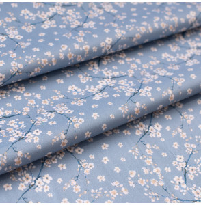 Tissu-300cm-satin-coton-bleu-cerisier